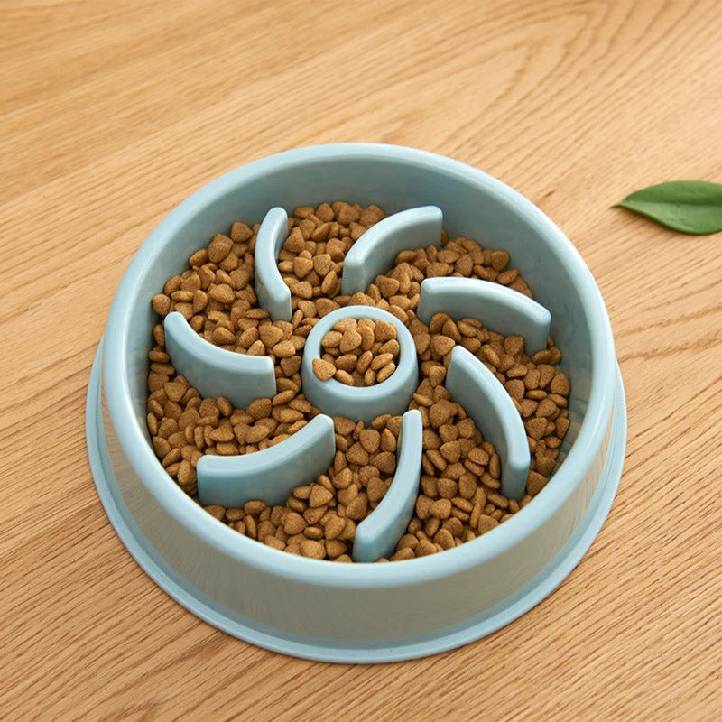 Slow Feeder Pet Bowl Anti-Choke Dishwasher-Safe