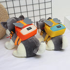 Small Dog Backpack Breathable Canvas & Adjustable Straps