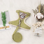 Small Dog & Cat Harness Anti-Shock Leash Included