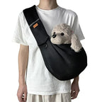 Small Dog Sling Crossbody Breathable Fabric Safety Clip
