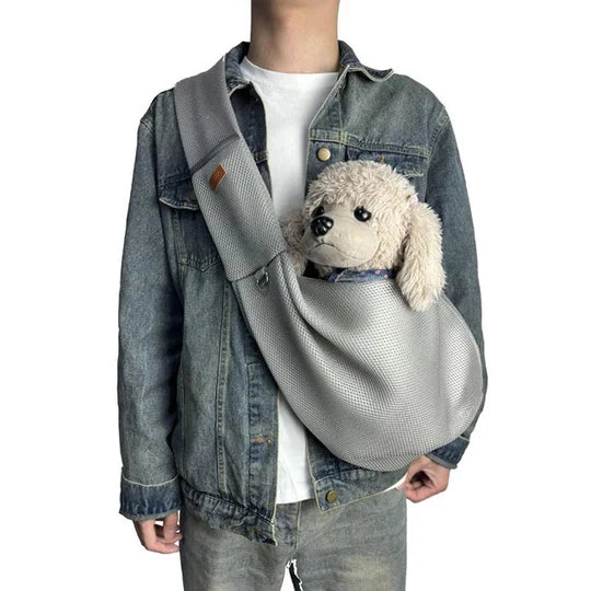 Small Dog Sling Lightweight Breathable Wide Padded Strap