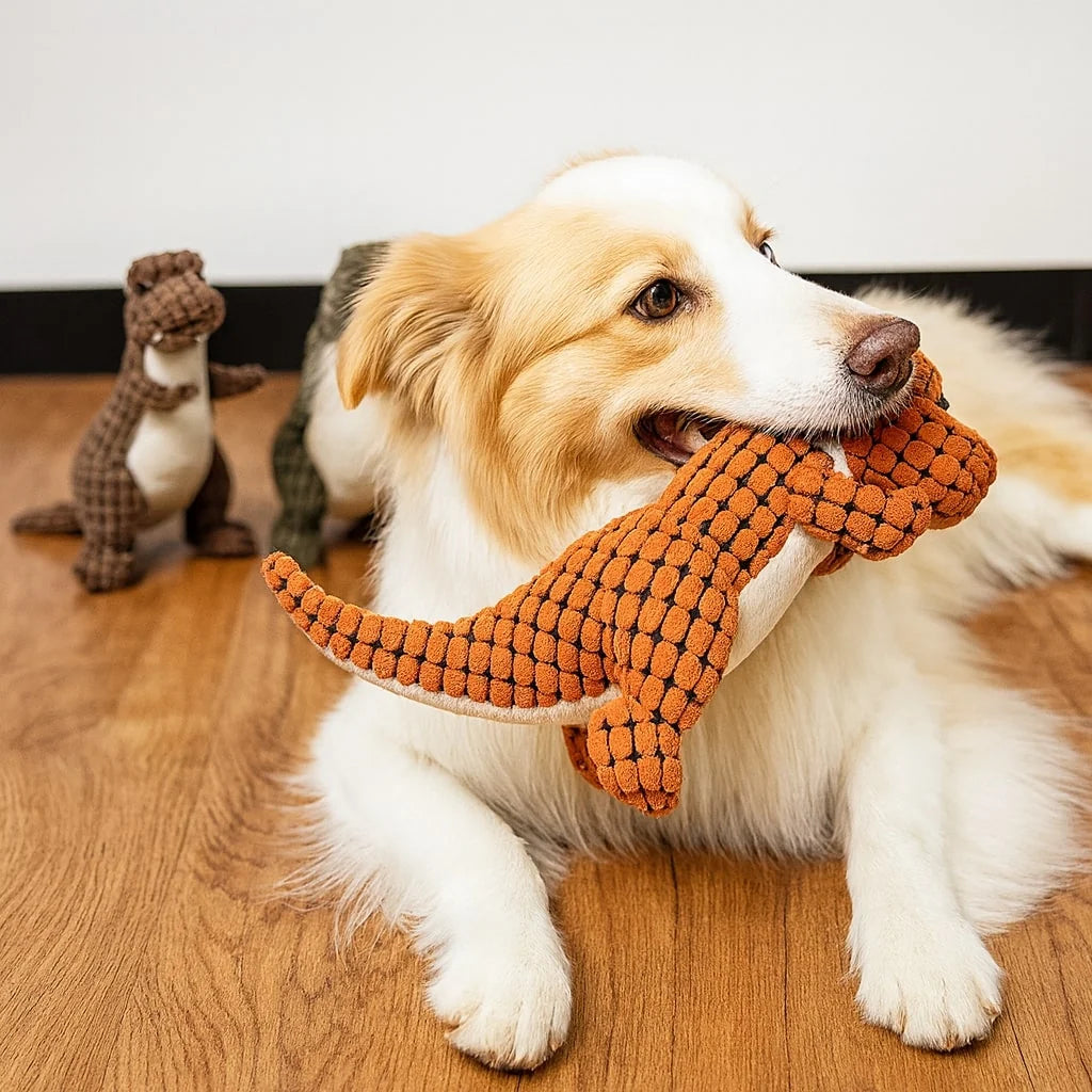 Small Dog Toy Chew-Resistant Plush Squeaker