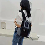 Small Pet Backpack Breathable Mesh & Adjustable Straps