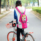 Small Pet Backpack Breathable Mesh & Adjustable Straps