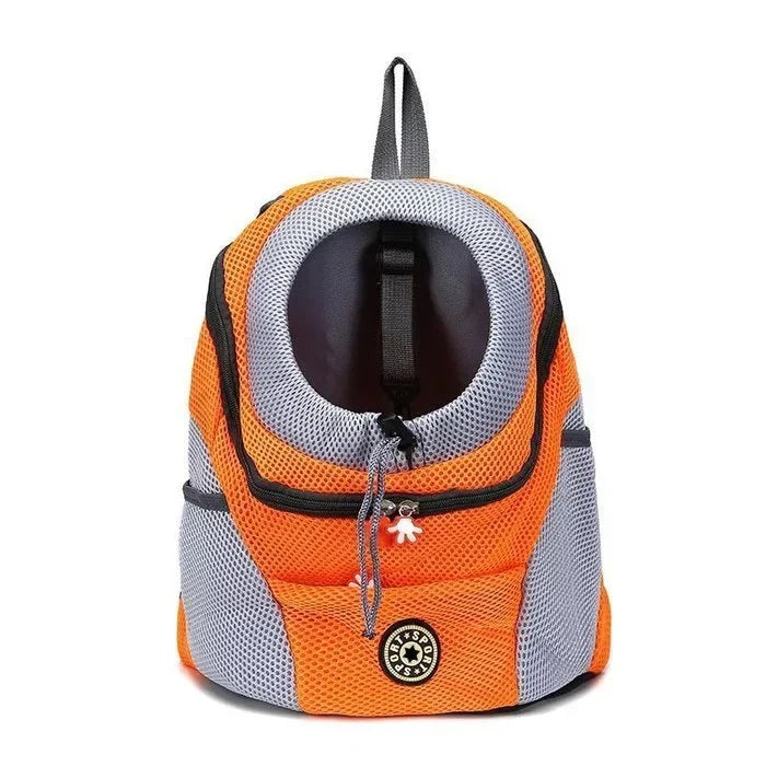 Small Pet Backpack Breathable Mesh & Adjustable Straps