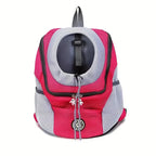 Small Pet Backpack Breathable Mesh & Adjustable Straps