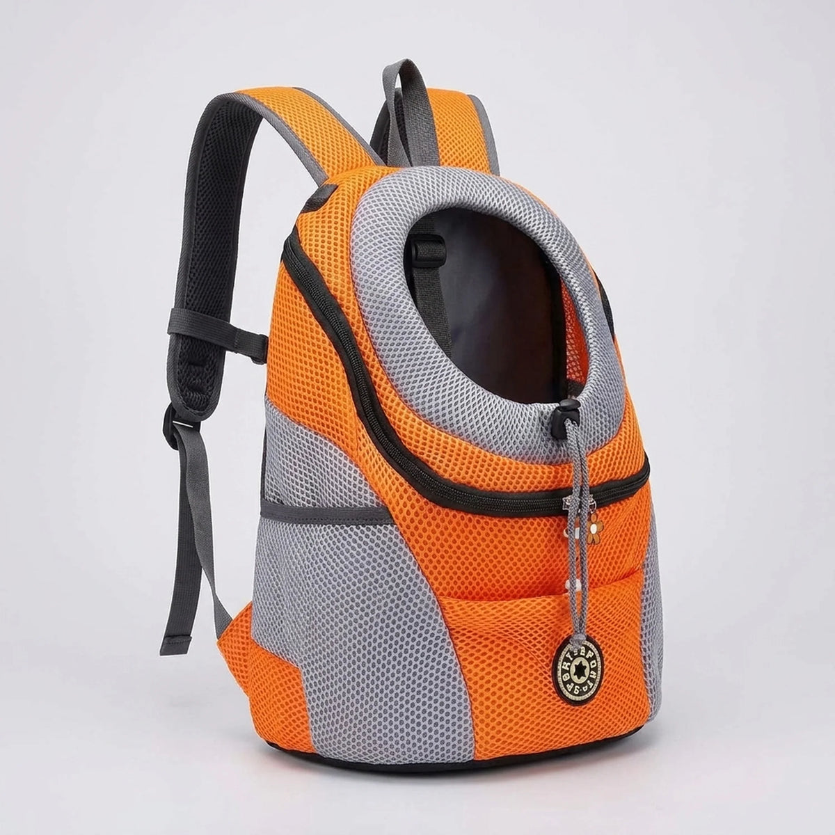 Small Pet Backpack Breathable Mesh & Adjustable Straps