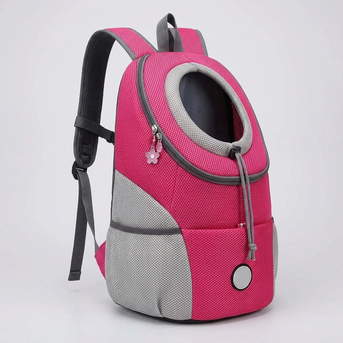 Small Pet Backpack Breathable Mesh & Adjustable Straps