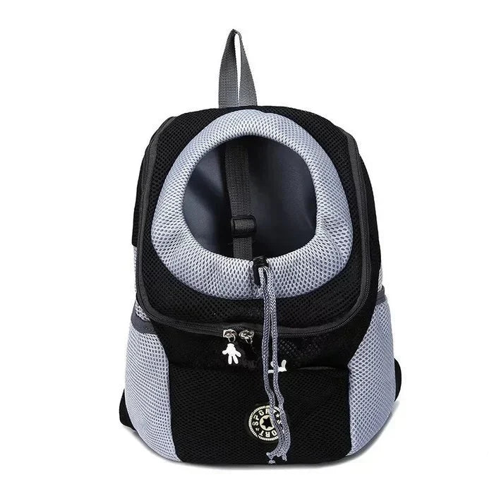 Small Pet Backpack Breathable Mesh & Adjustable Straps