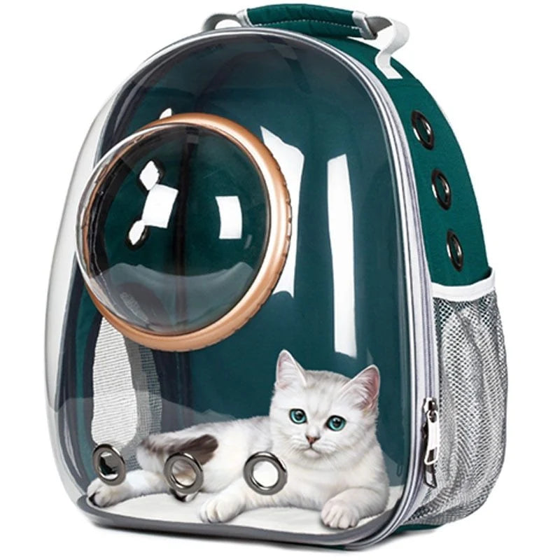 Small Pet Backpack Transparent Window & Side Door