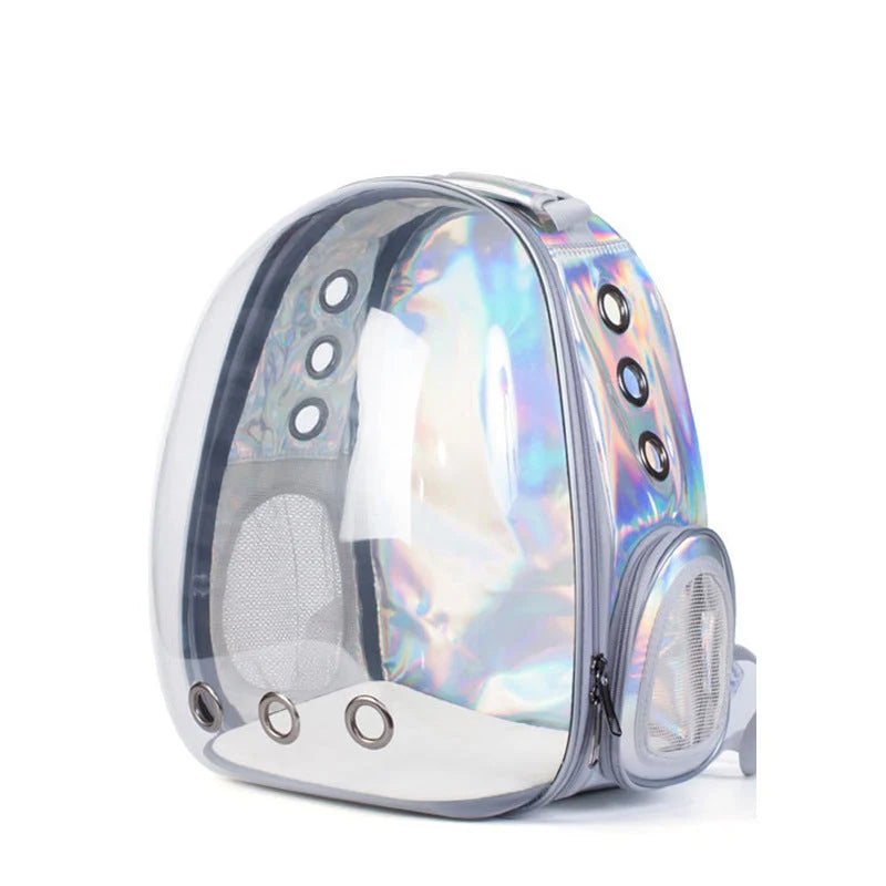 Small Pet Backpack Transparent Window & Side Door