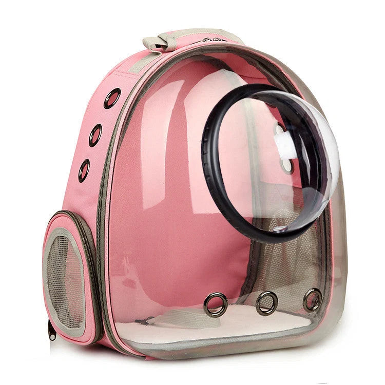 Small Pet Backpack Transparent Window & Side Door