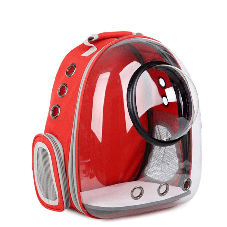 Small Pet Backpack Transparent Window & Side Door