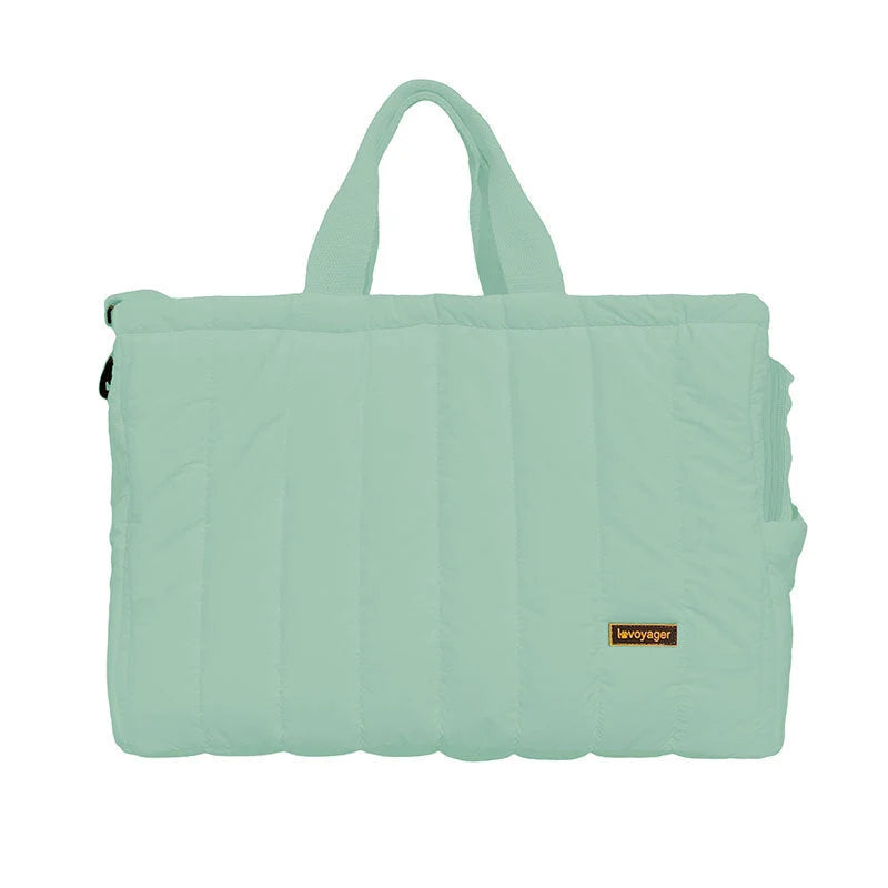 Small Pet Carrier Padded Cotton Handbag & Crossbody