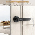 Smart Door Lock Biometric Fingerprint Auto-Locking & App Control