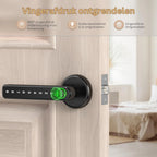 Smart Door Lock Biometric Fingerprint Auto-Locking & App Control