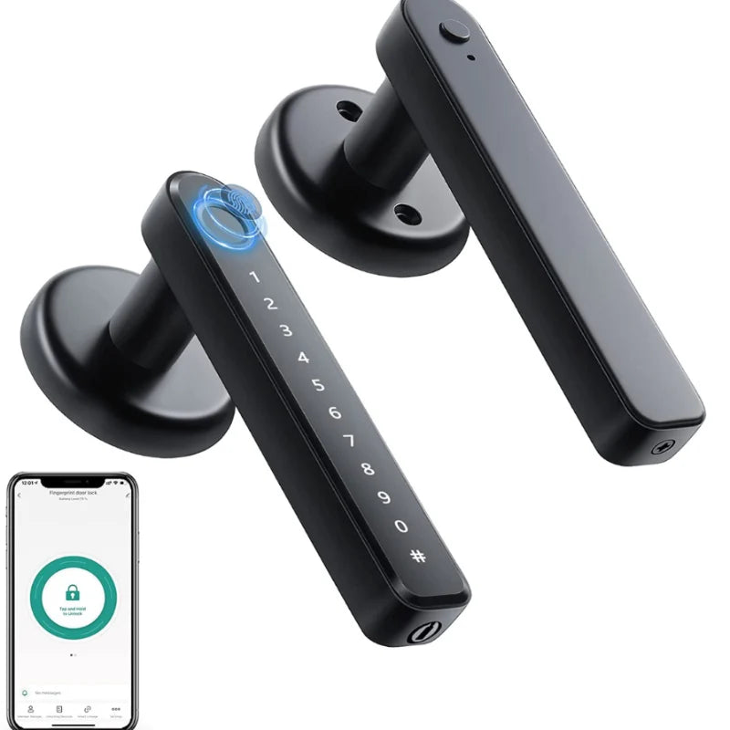 Smart Door Lock Fingerprint & PIN App Control