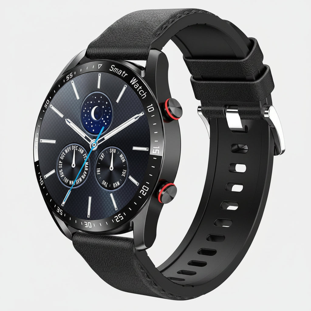 Smart Fitness Tracker Heart Rate Monitor 1.45-Inch Display