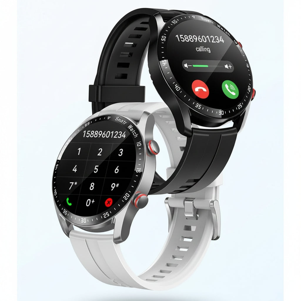 Smart Fitness Tracker Heart Rate Monitor 1.45-Inch Display