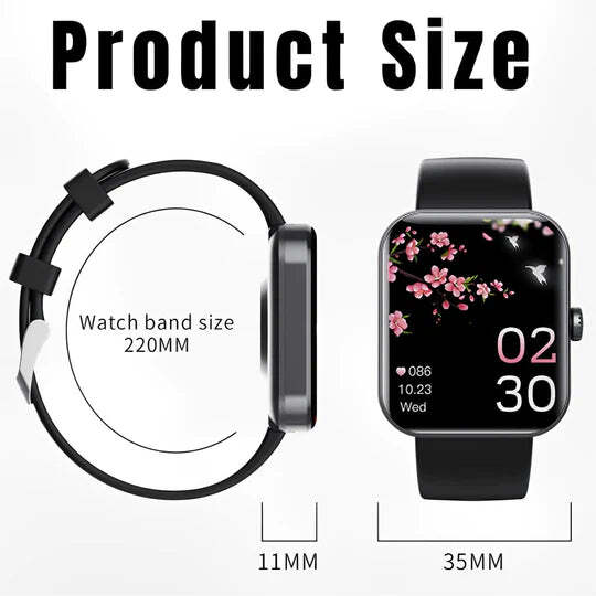 Smart Fitness Watch Activity & Sleep Tracking Long Battery Life
