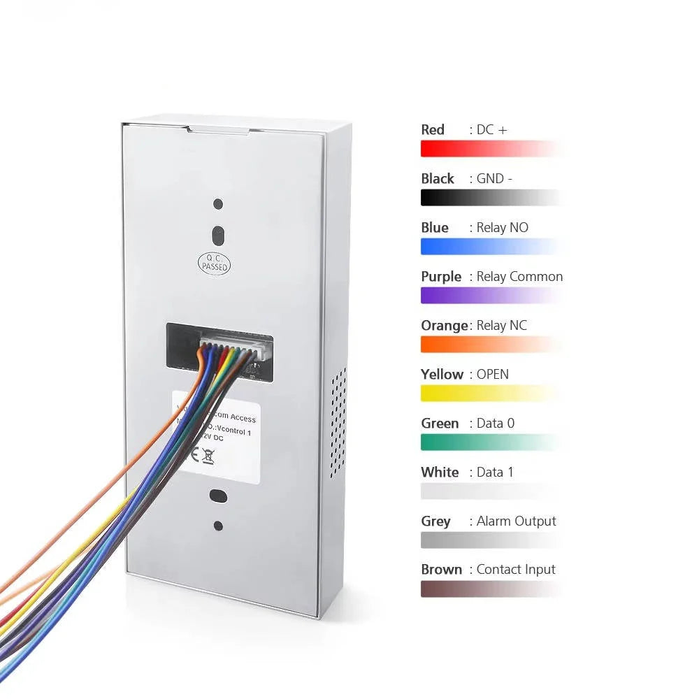 Smart Garage Door Keypad Touchscreen & 1080P Camera