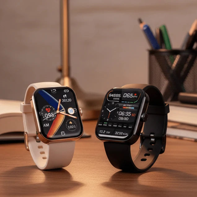 Smart Health Tracker Watch Heart Rate & Sleep 5-Day Battery