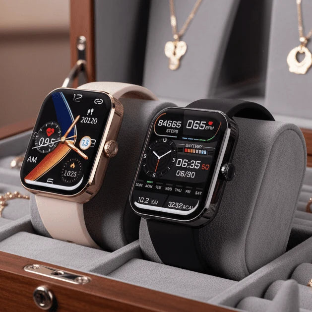 Smart Health Watch Noninvasive Glucose Heart Rate & Sleep
