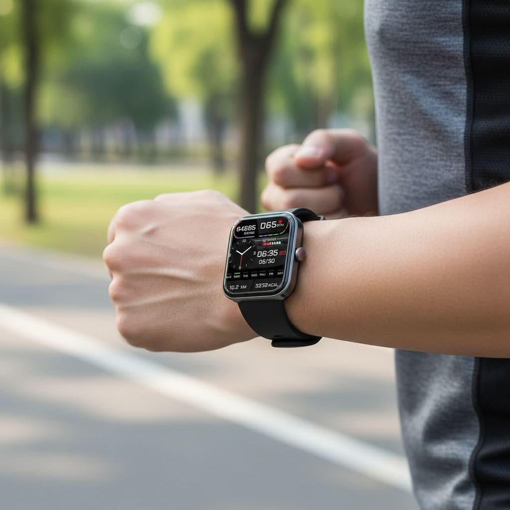 Smart Health Watch Noninvasive Glucose Heart Rate & Sleep