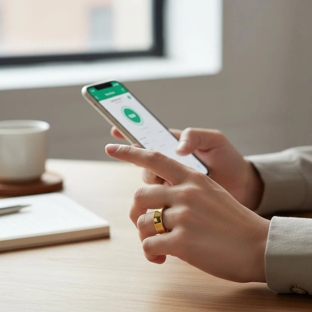 Smart Ring All-Day Biometric & Sleep Tracking