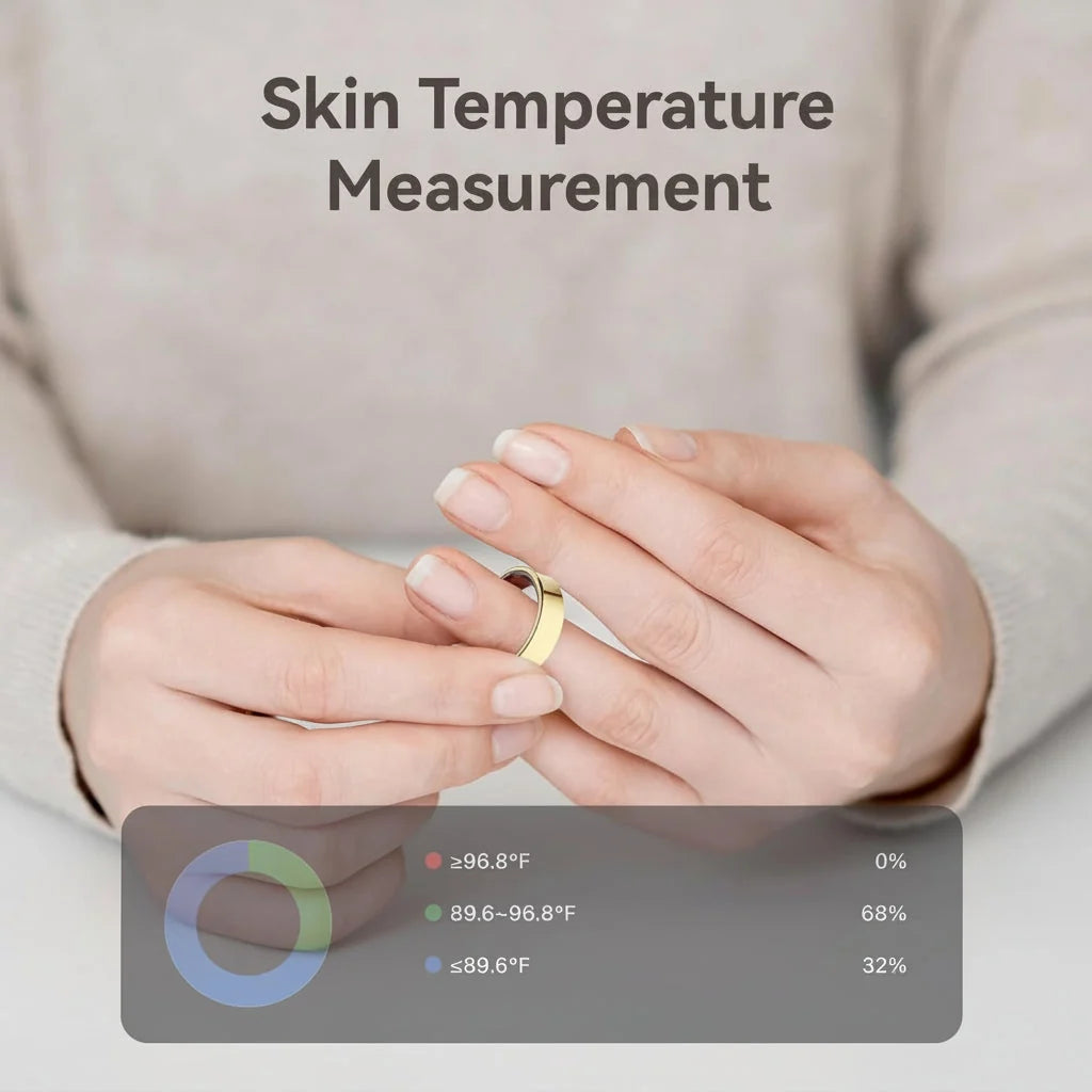 Smart Ring All-Day Biometric & Sleep Tracking