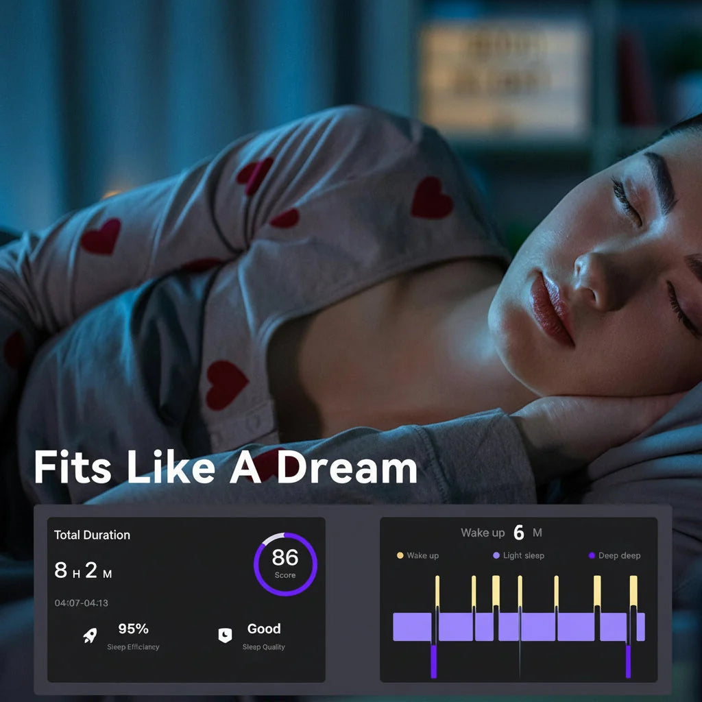 Smart Ring All-Day Biometric & Sleep Tracking