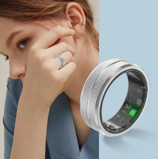 Smart Ring Heart Rate & Blood Oxygen 10-Day Battery