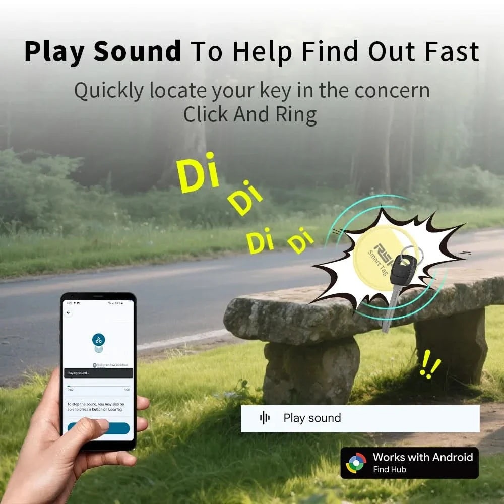 Smart Tracker Set Bluetooth 5-Pack Android Compatible