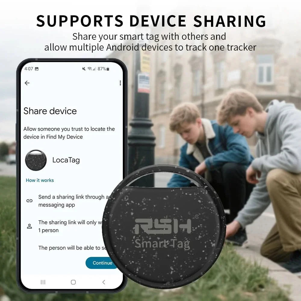 Smart Tracker Set Bluetooth 5-Pack Android Compatible