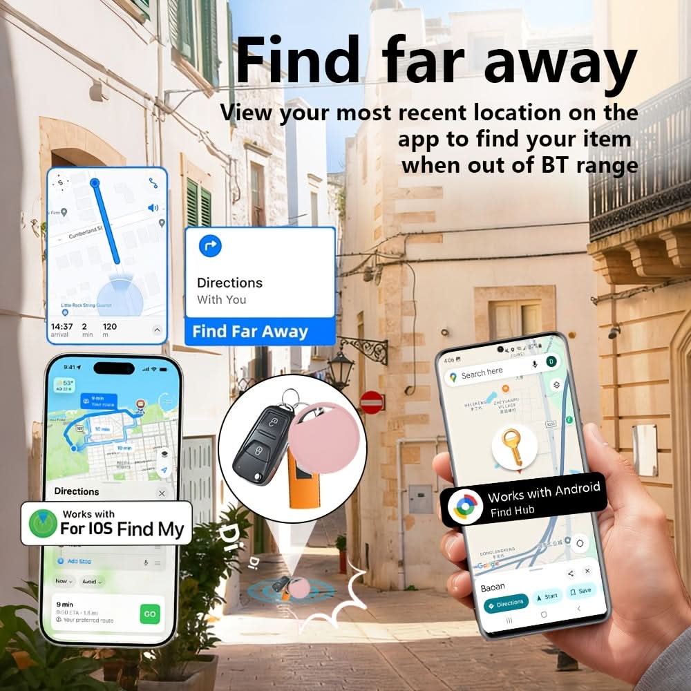 Smart Tracker iOS & Android Compatible Compact Lightweight