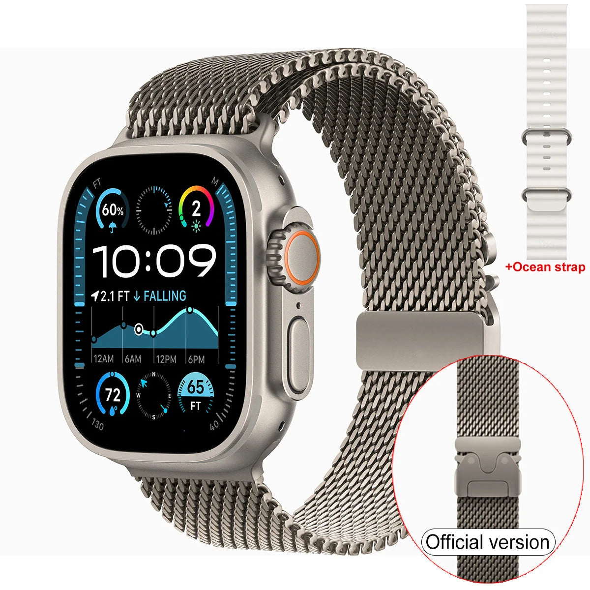 Smart Watch 2.04 Inch AMOLED 4G & NFC
