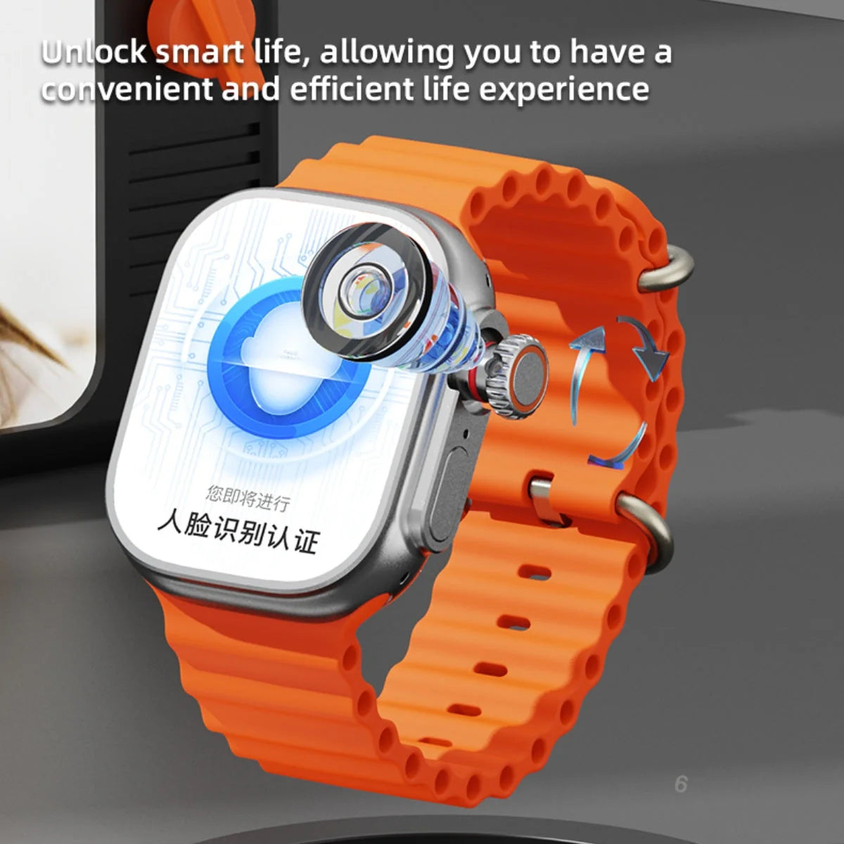 Smart Watch 4G Cellular & GPS Rotating Camera
