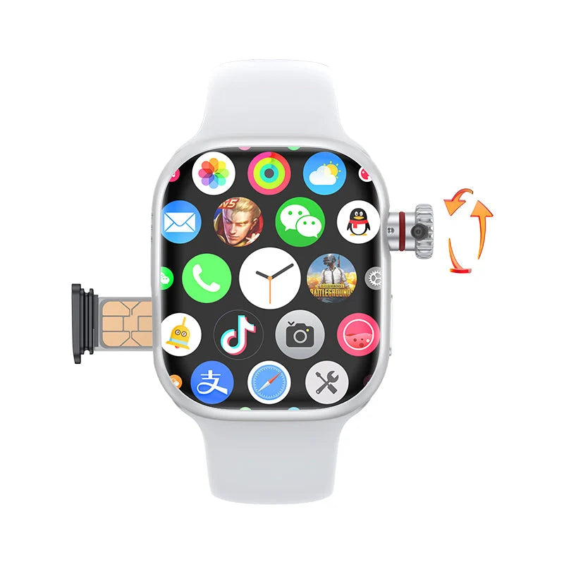 Smart Watch 4G LTE Single SIM Retractable Camera