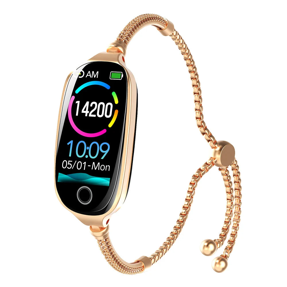 Smart Watch Blood Oxygen & Blood Pressure Diamond-Accent