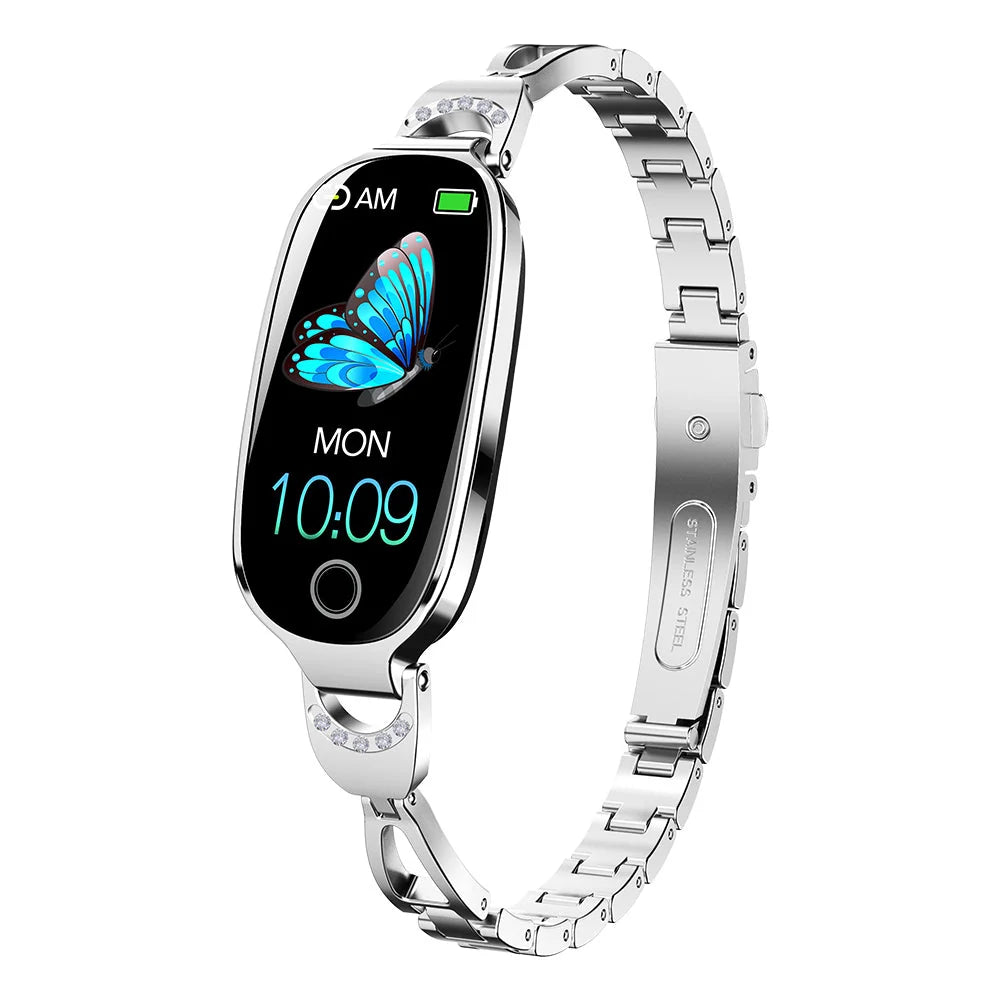 Smart Watch Blood Oxygen & Blood Pressure Diamond-Accent