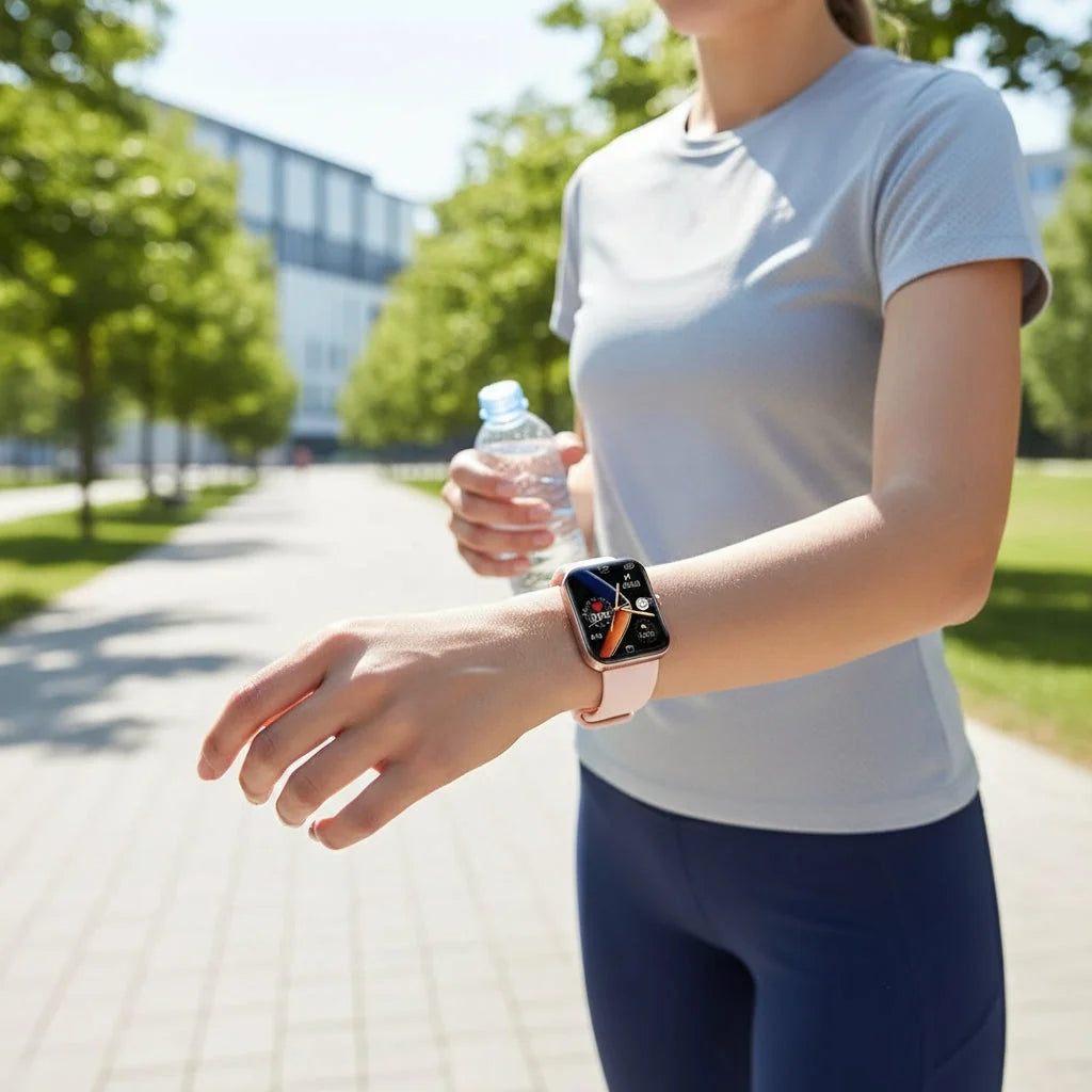 Smart Watch Blood Pressure & Blood Sugar Bluetooth Calling