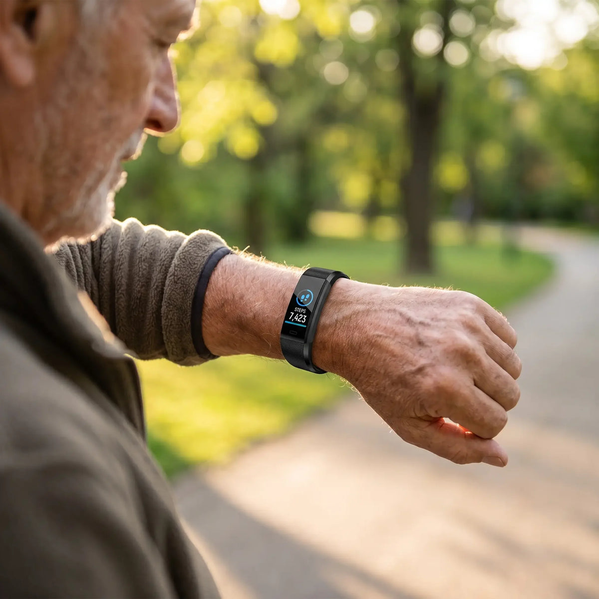 Smart Watch Blood Pressure & Heart Rate Monitor