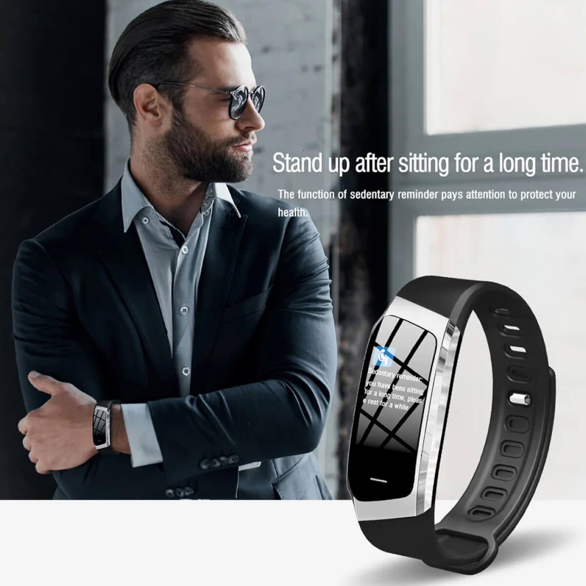 Smart Watch Blood Pressure & Heart Rate Sleep Tracking