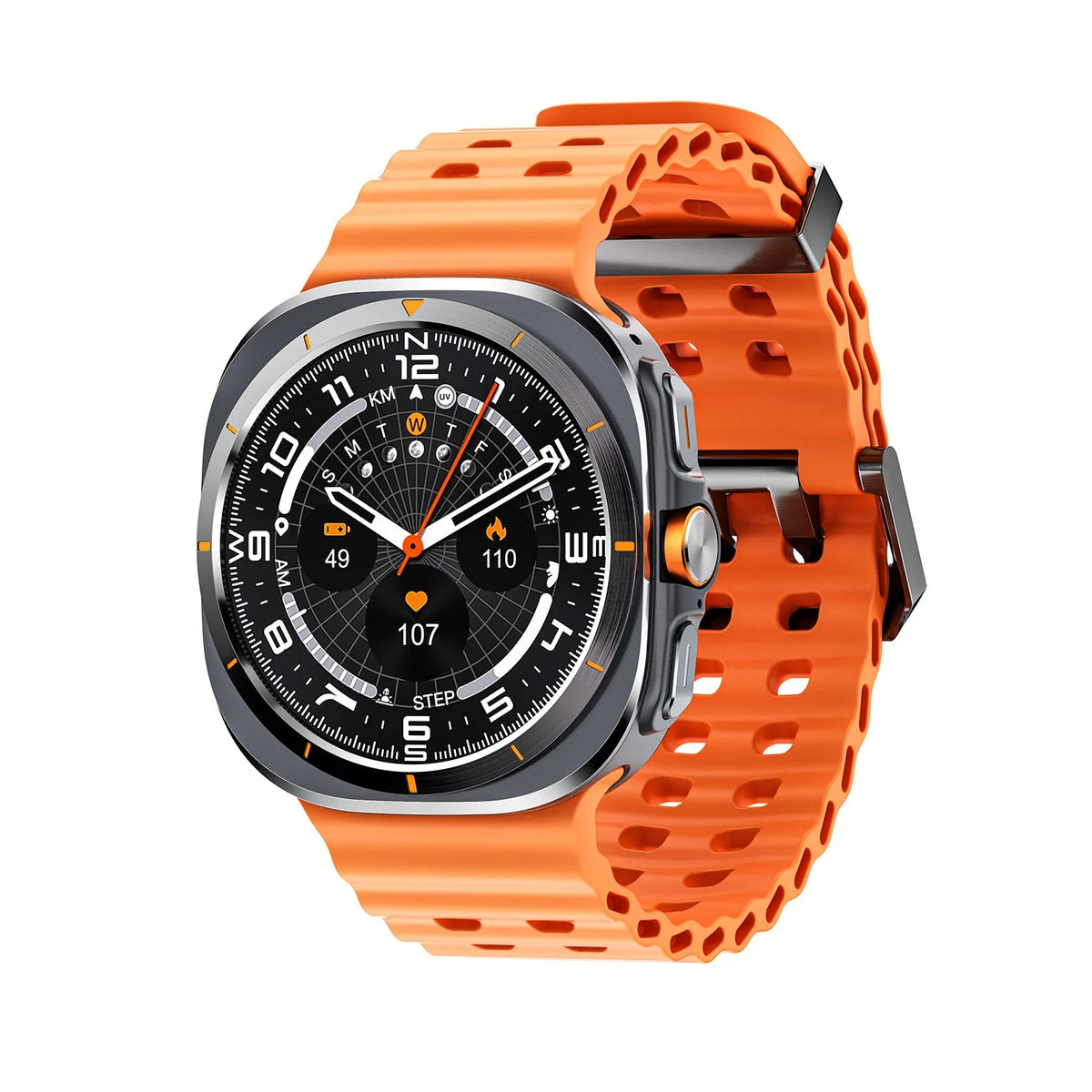 Smart Watch Built-In GPS 3ATM Water-Resistant Heart Monitor