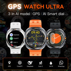 Smart Watch Built-In GPS 3ATM Water-Resistant Heart Monitor