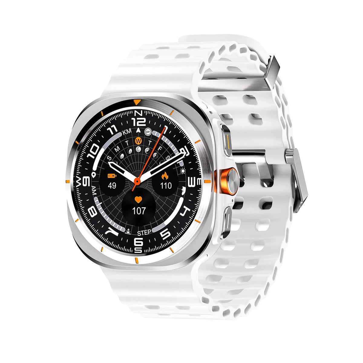Smart Watch Built-In GPS 3ATM Water-Resistant Heart Monitor