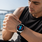 Smart Watch Heart Rate Monitor Full Color Touchscreen