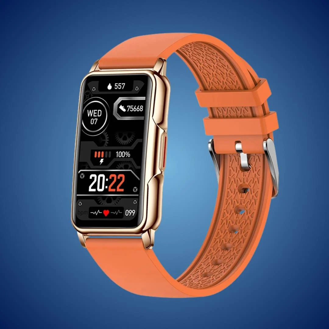 Smart Watch Heart Rate & Sleep Monitor IP68 7-Day Battery