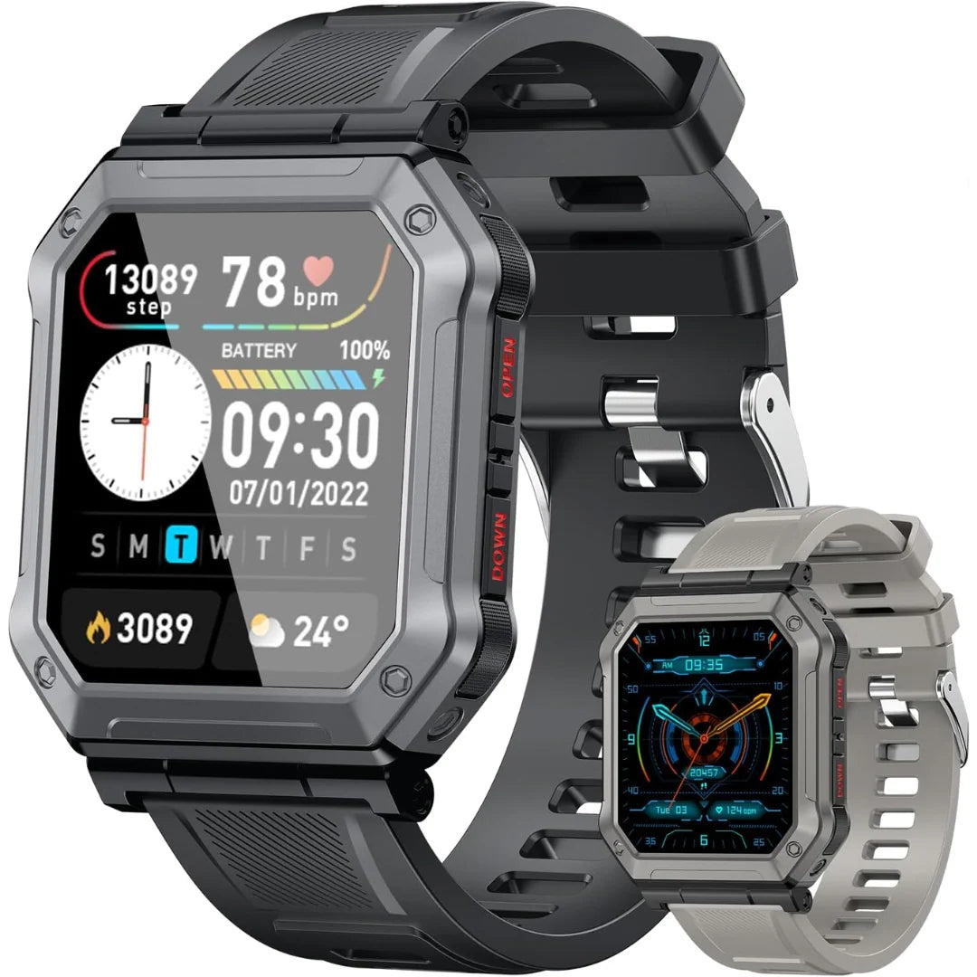 Smart Watch IP68 Waterproof Calls Heart Rate & SpO2