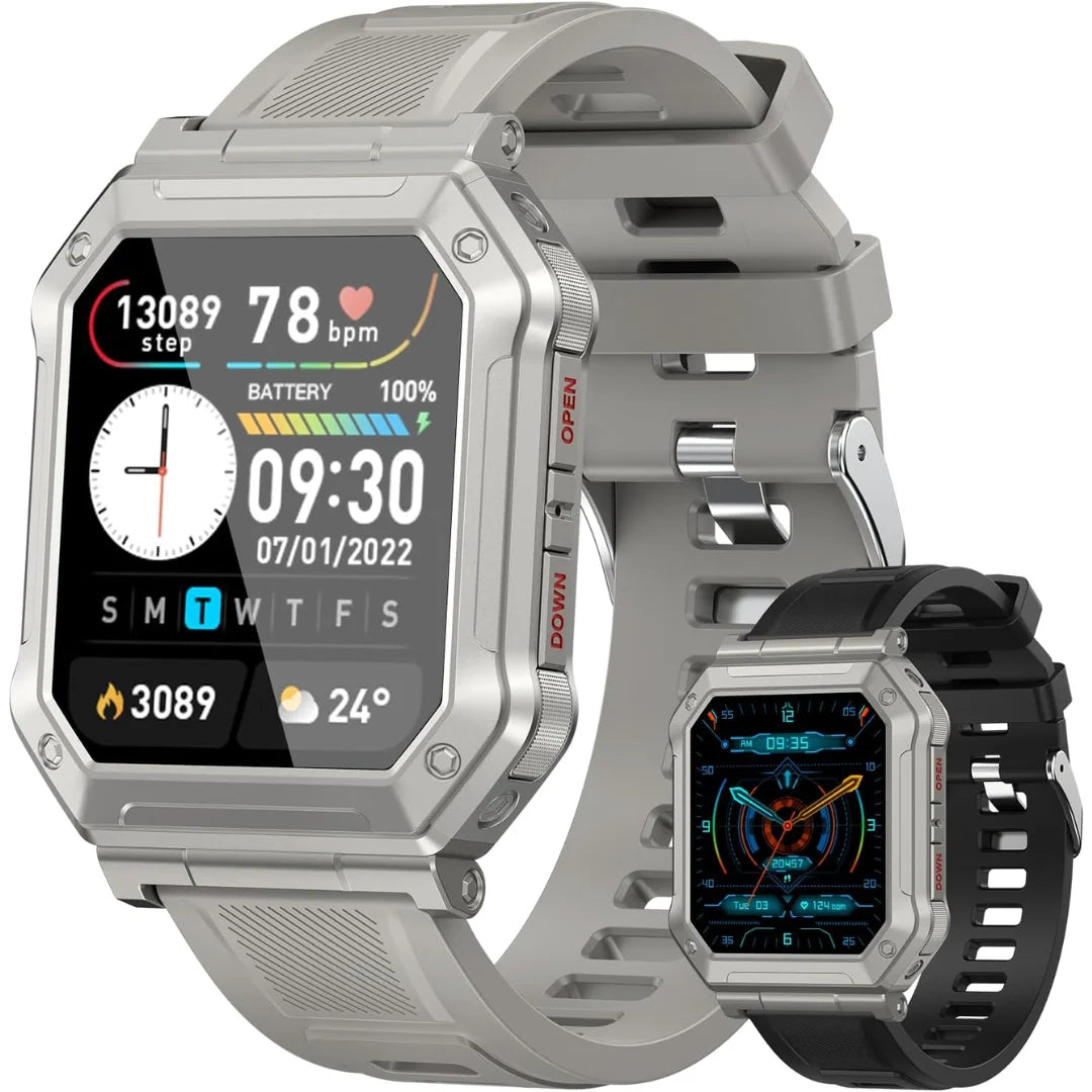 Smart Watch IP68 Waterproof Calls Heart Rate & SpO2